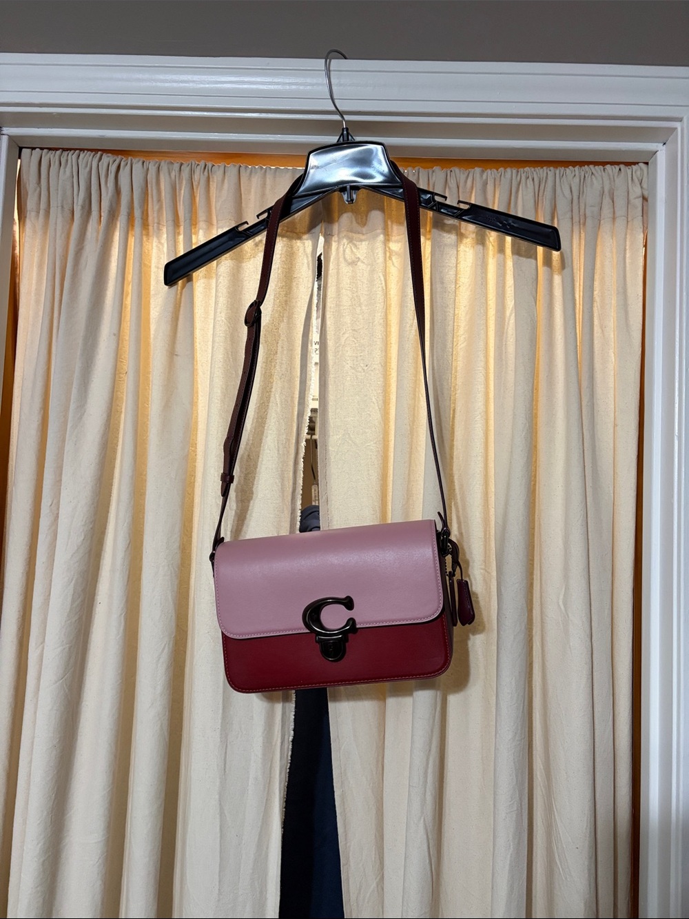 Coach Color block Tabby Crossbody